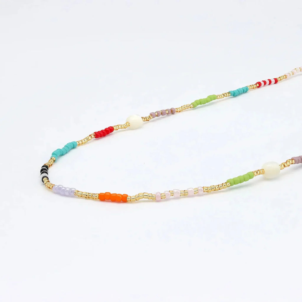 Pineapple Island Berpesta Colourful Golden Hour Necklace