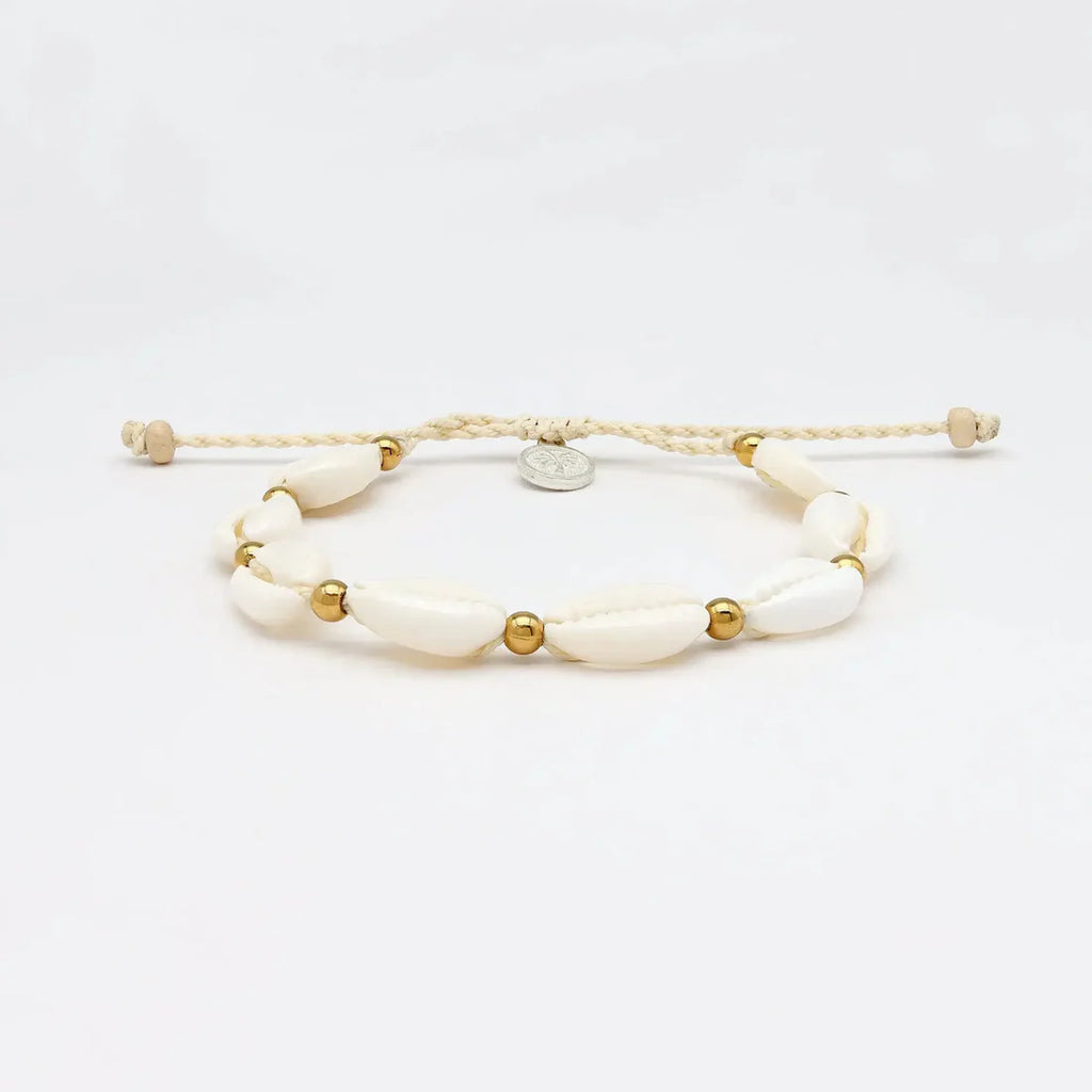 Pineapple Island Giada Gerupuk Shell Surf Bracelet