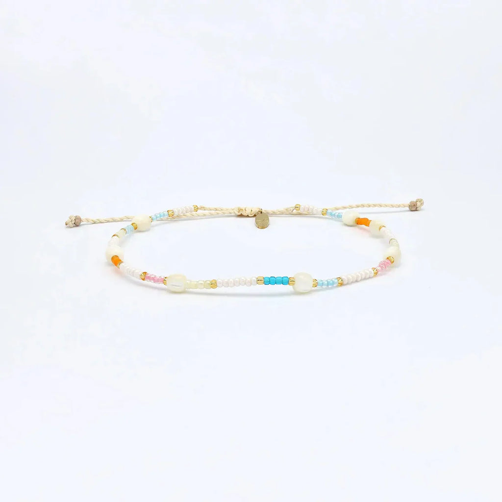 Pineapple Island Horison Golden Hour Beaded Anklet