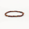 Pineapple Island Mãlie Red Turquoise Stretchy Bracelet
