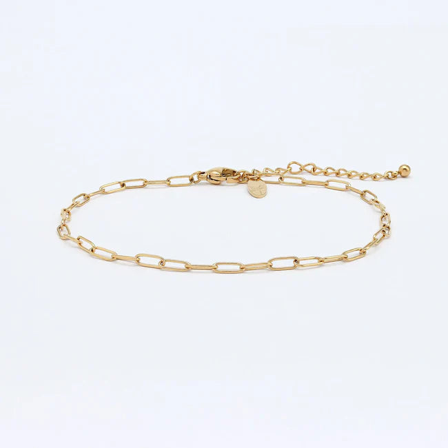 Pineapple Island Paperclip Chain Bracelet