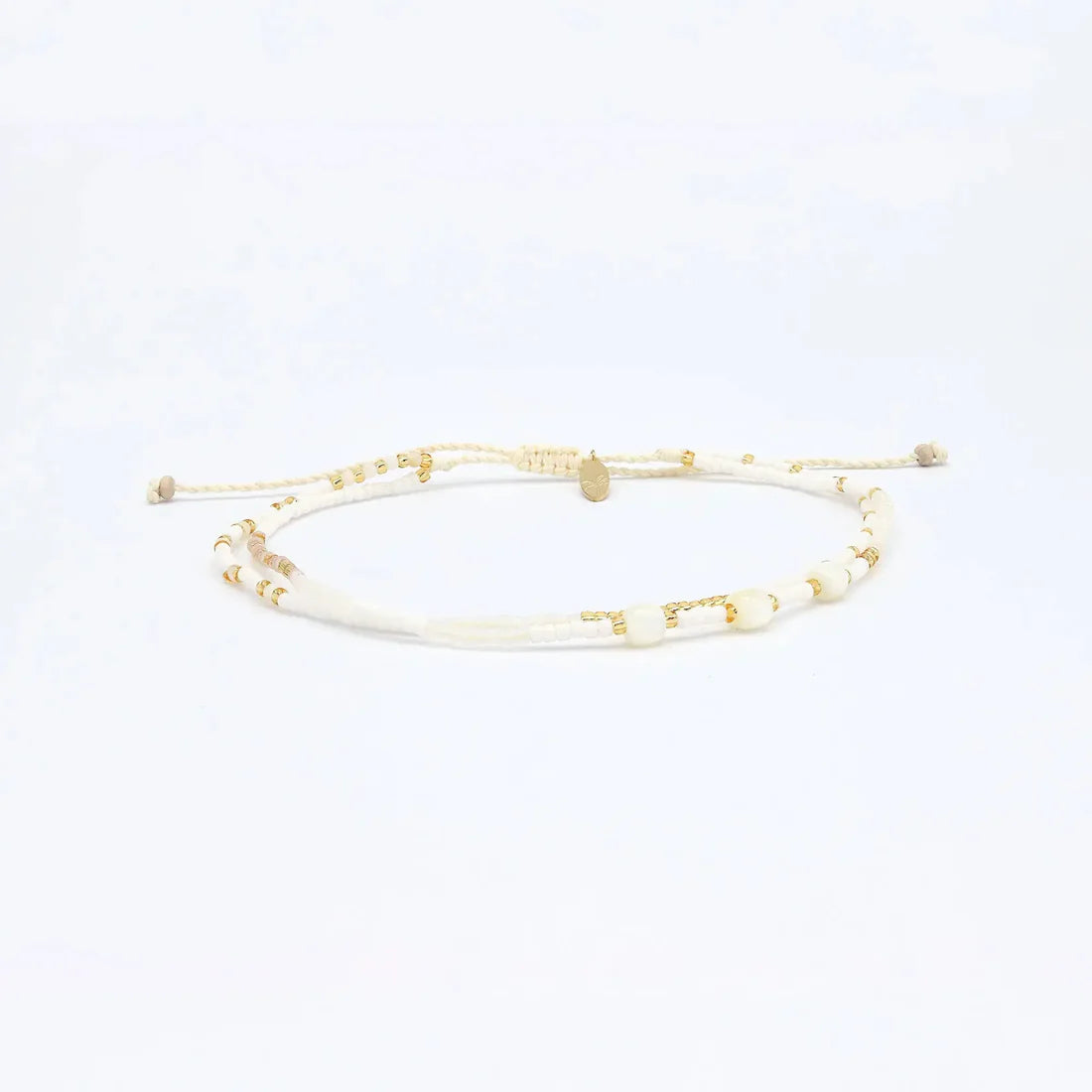 Pineapple Island Pasir Mother of Pearl Golden Hour Anklet