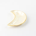 Pineapple Island Small Crescent Moon Shell Dish