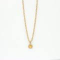 Pineapple Island Sun Charm Necklace