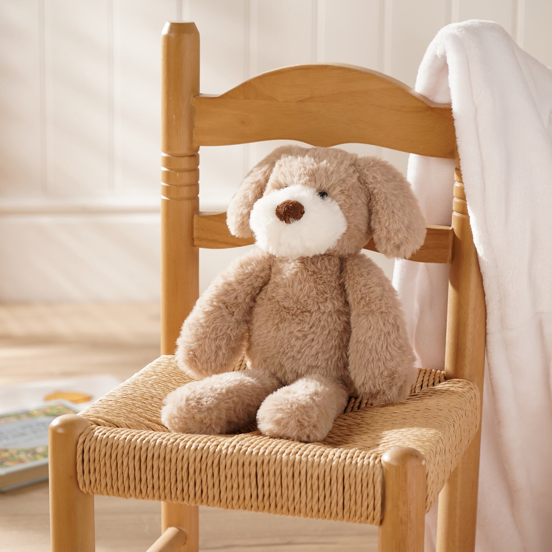 Remy The Plush Long Leg Beige Puppy