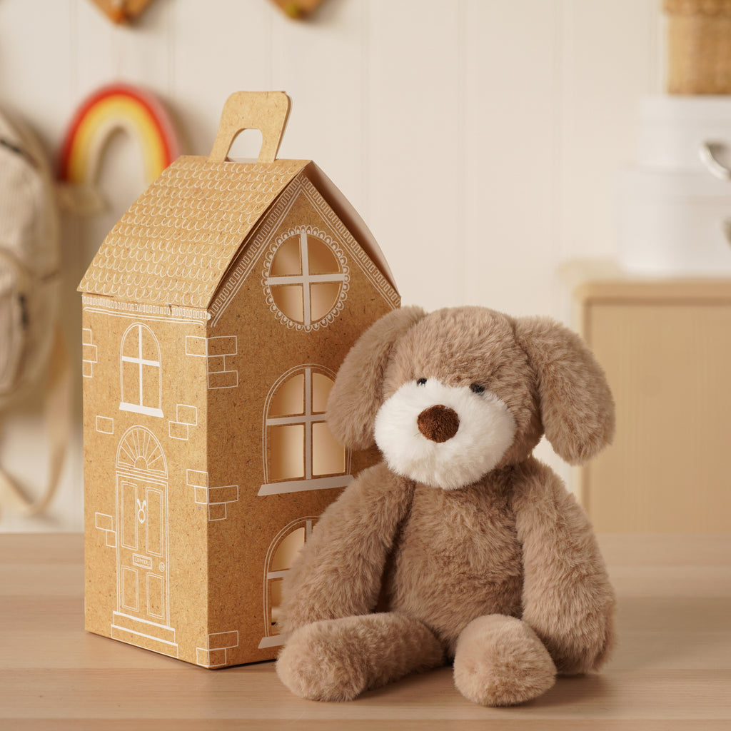 Remy The Plush Long Leg Beige Puppy
