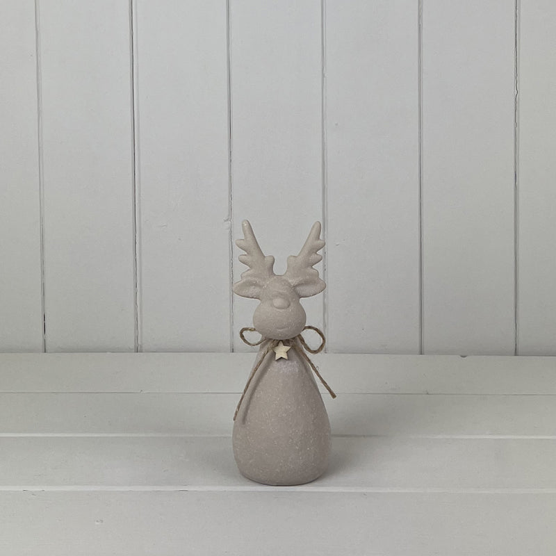 Sand Texture Effect Reindeer Decoration Small