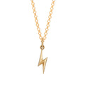 Scream Pretty Lightening Bolt Necklace 18k Gold Plated Sterling Silver