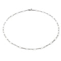 Scream Pretty Long Link Chain Choker Sterling Silver
