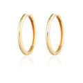 Scream Pretty Perfect Hoop Earrings 18k Gold Plated Sterling Silver
