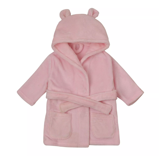 My First Bathrobe Pink