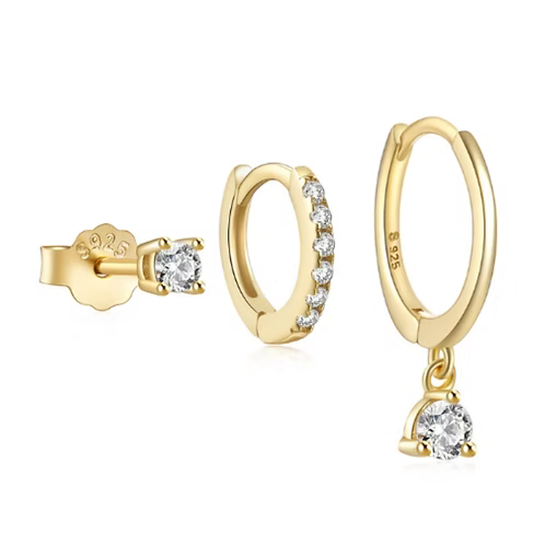 She Is Beautiful Elodie Stacking Set Gold