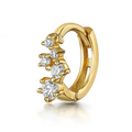 She Is Beautiful Trail Cartilage Hoop Gold