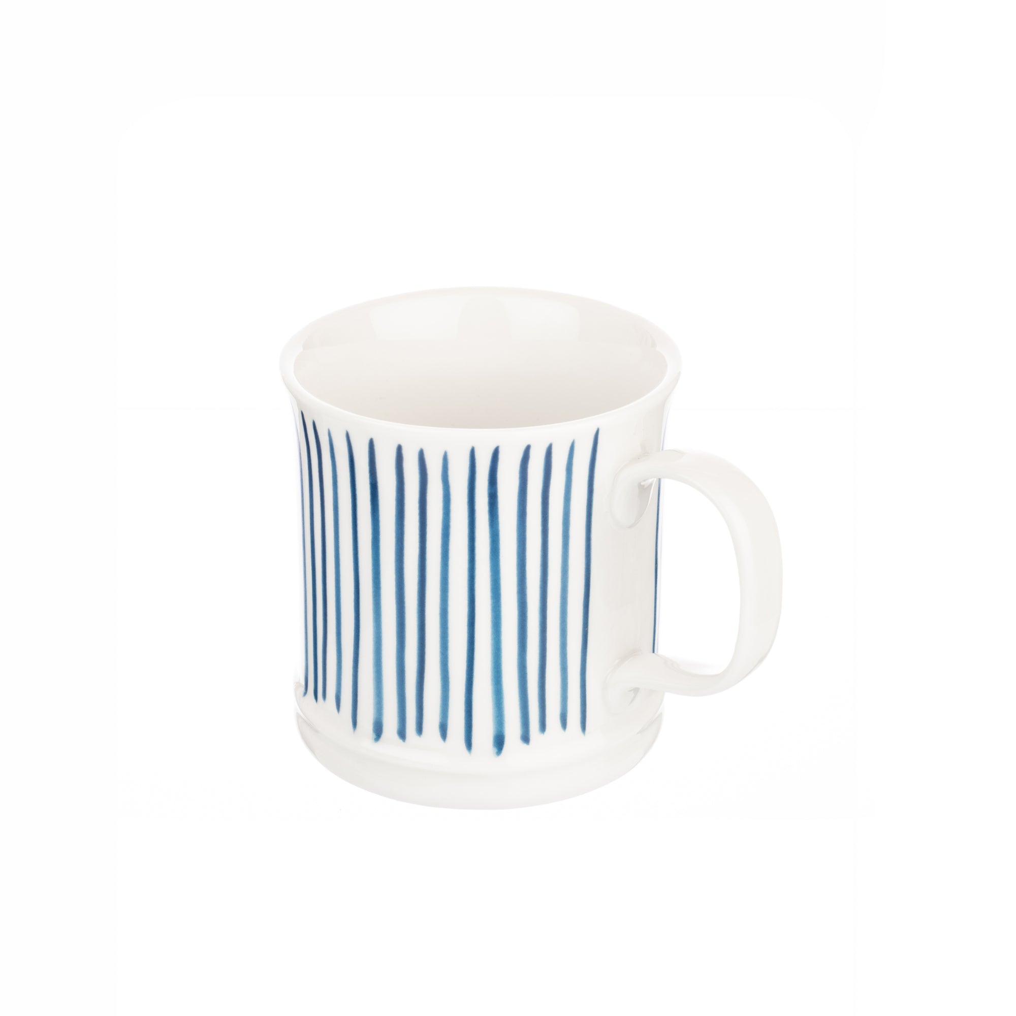 Siip Stripe Tankard Mug Blue