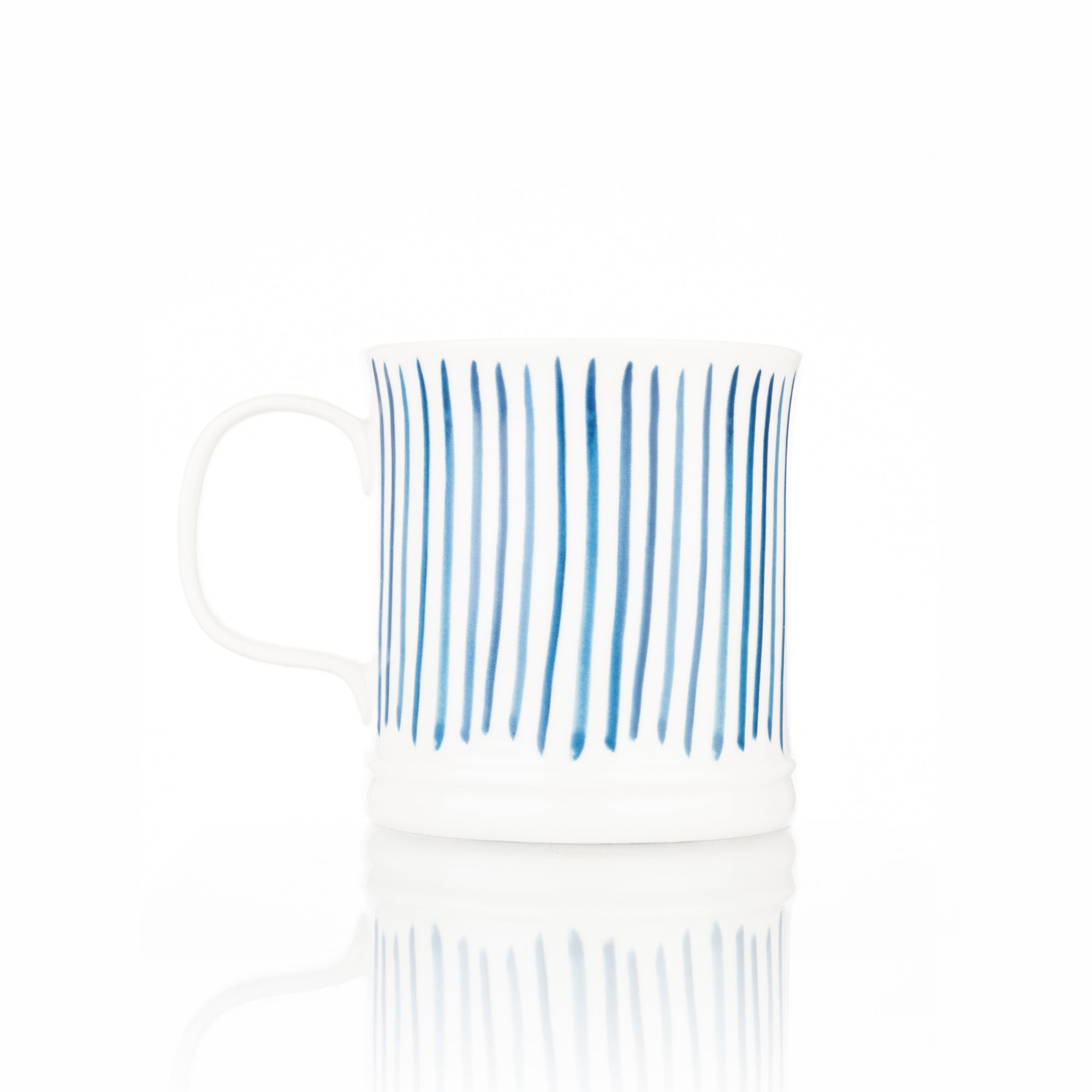 Siip Stripe Tankard Mug Blue