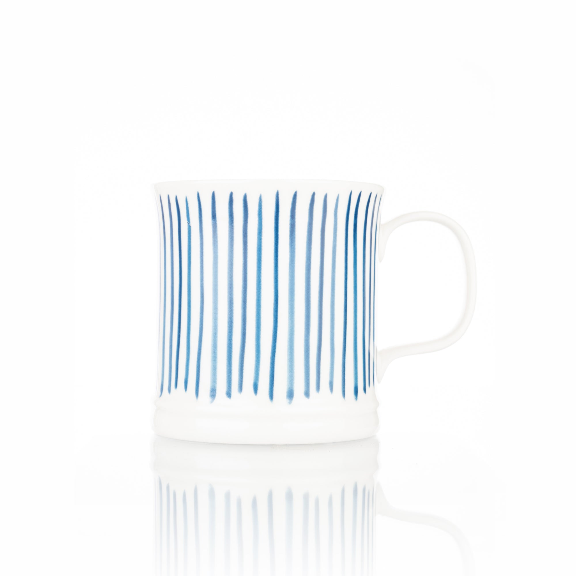 Siip Stripe Tankard Mug Blue