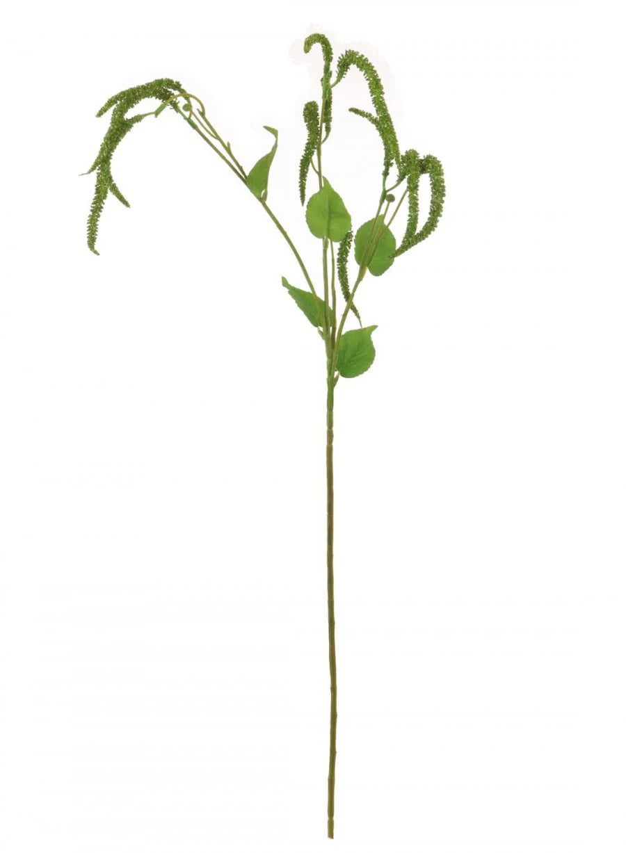 Silk Catkin Spray Green