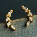Laurel Wreath Stud Earrings