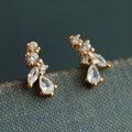 Silk Purse Fairy Wing Stud Earrings
