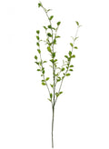 Silk Slim Leaf Spray Natural Green
