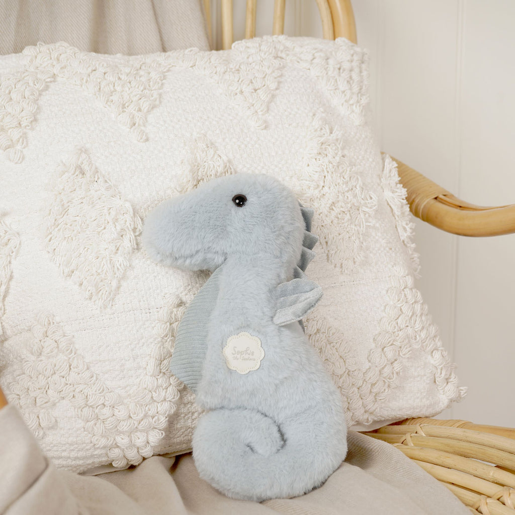 Softies Sophie The Plush Blue Seahorse