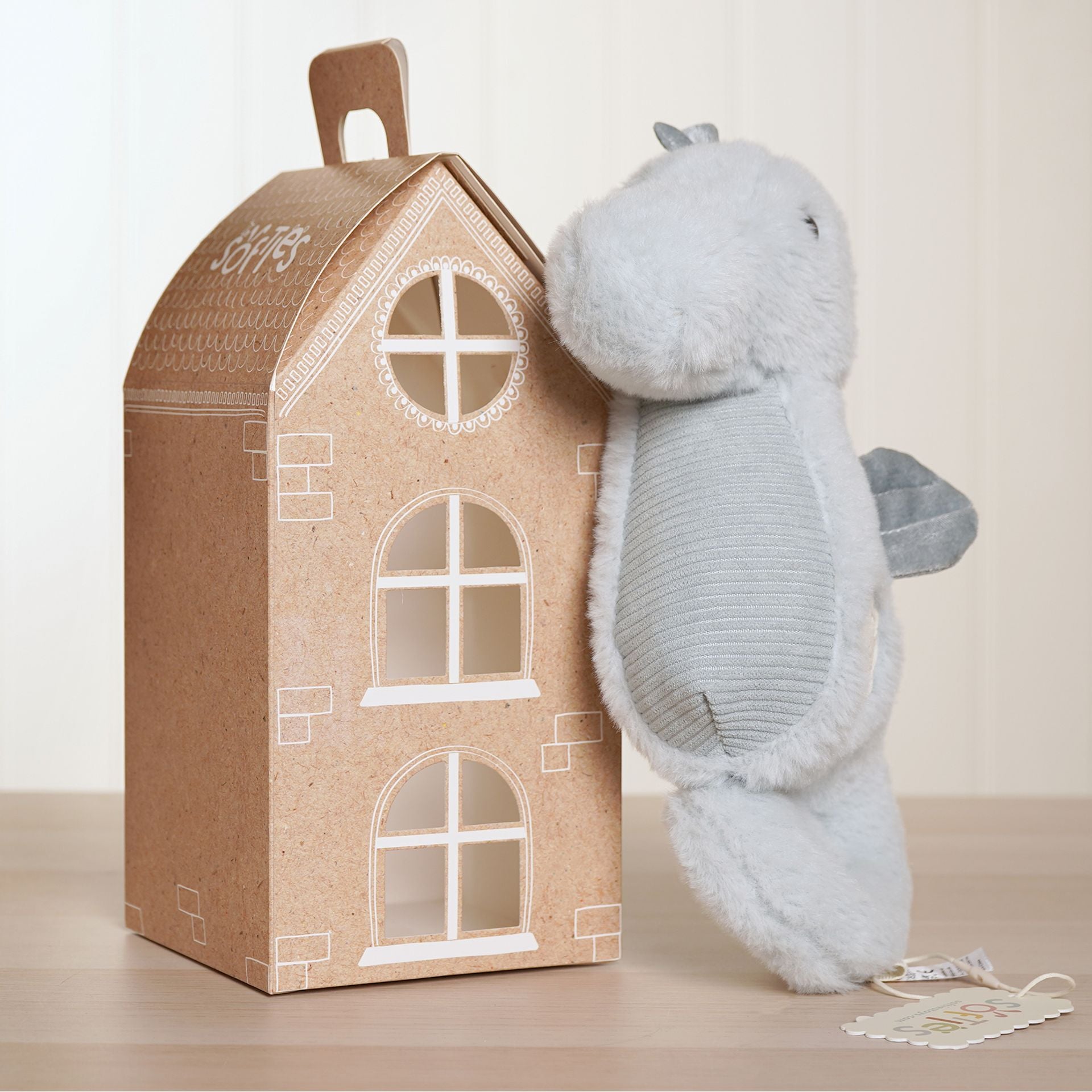 Softies Sophie The Plush Blue Seahorse