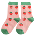 Sparrow Socks Baby Strawberries Dusky Pink 2-3 y