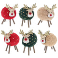 Starry Reindeer Christmas Decoration Tall Small