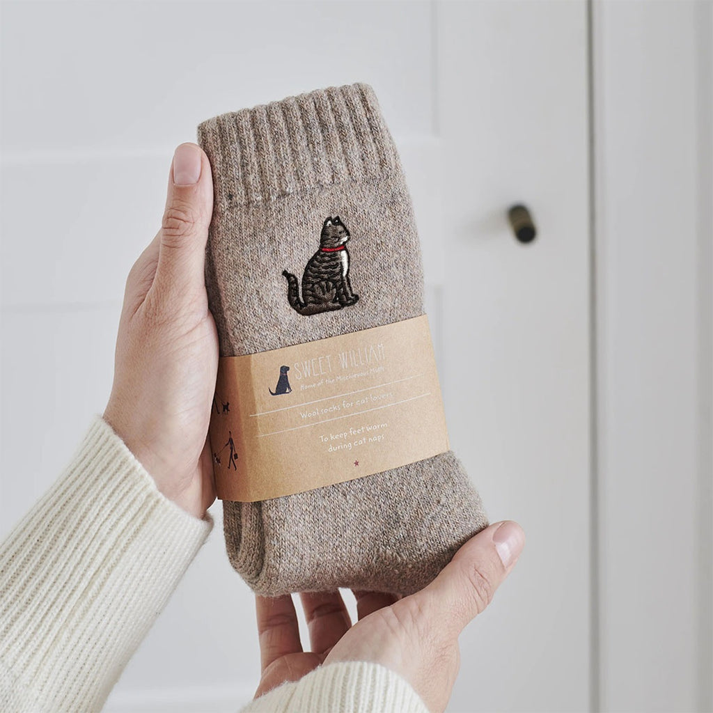 Sweet William Socks Cat Tabby
