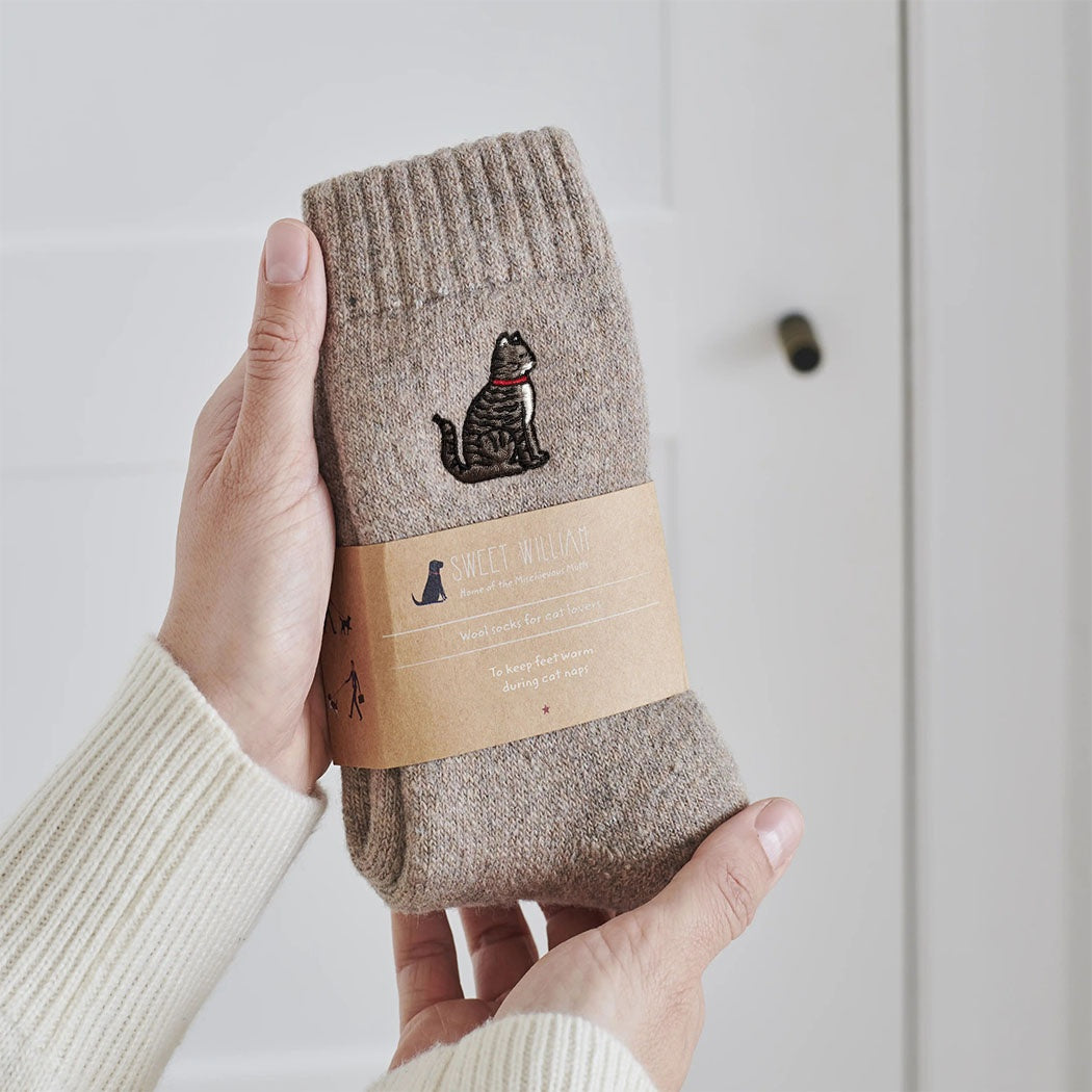 Sweet William Socks Cat Tabby