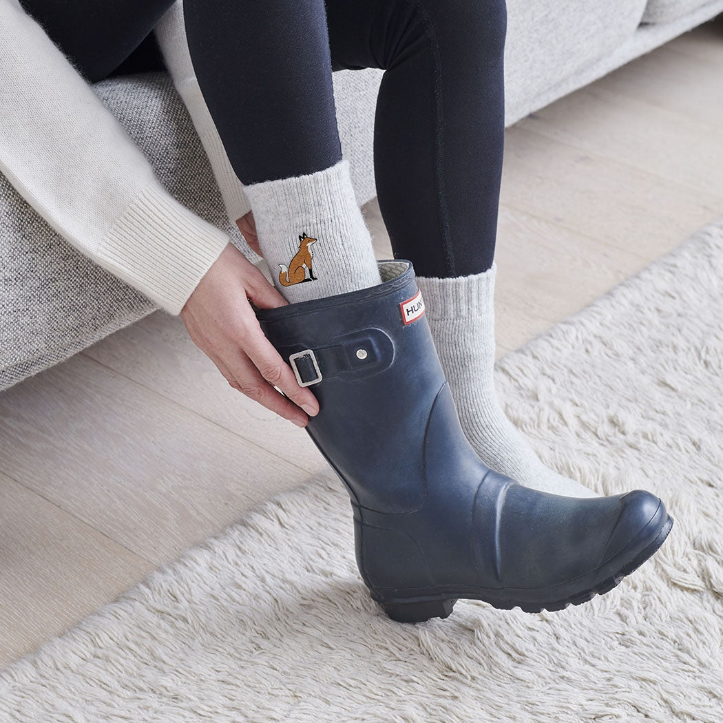 Sweet William Countryside Socks Fox