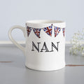 Sweet William Family Mug Nan with Union Jack Bunting