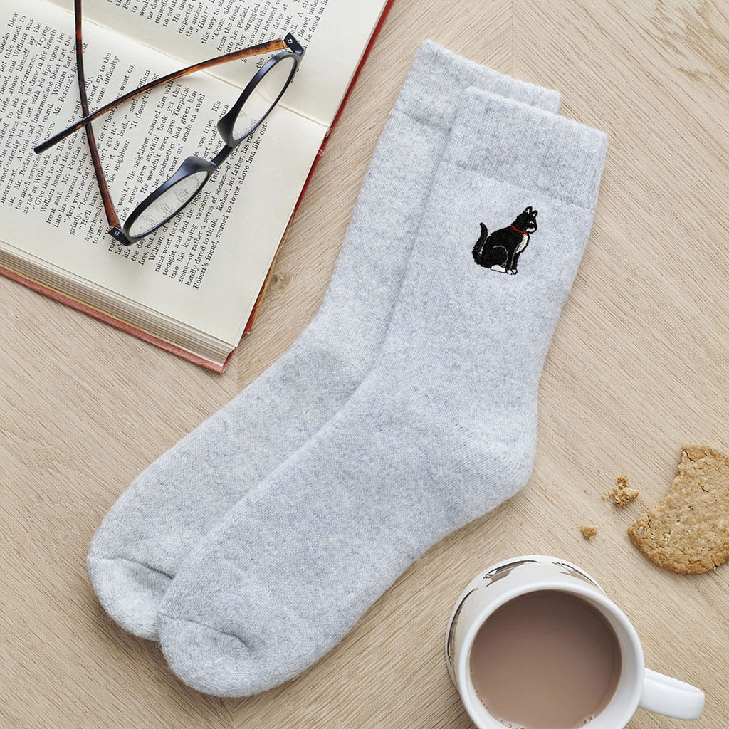 Sweet William Socks Cat Black & White