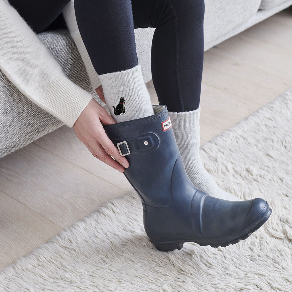 Sweet William Socks Cat Black & White