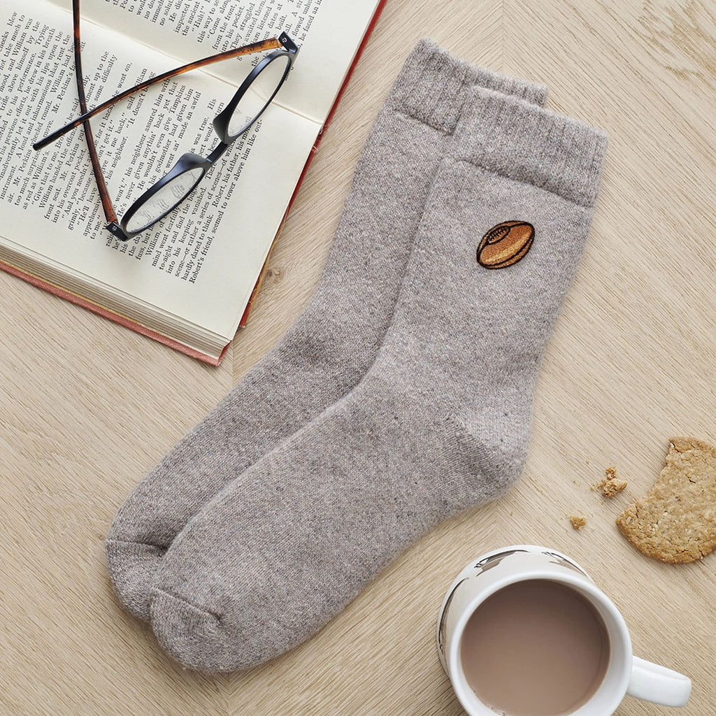 Sweet William Sport Socks Rugby Ball