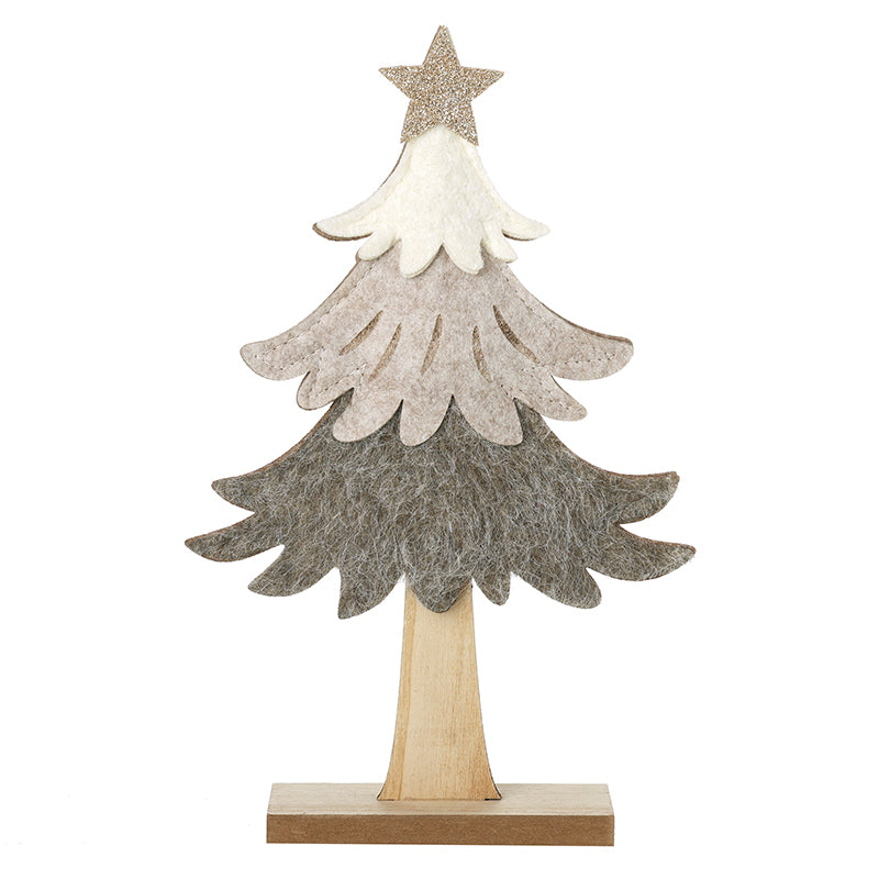 Christmas Felt Tree With Glitter Star