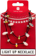 Talking Tables Christmas Entertainment Light Up Necklace