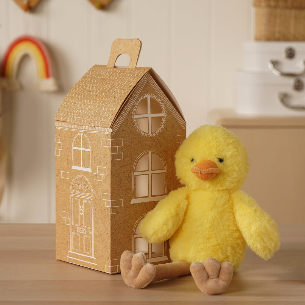 Softies Tara The Plush Long Leg Yellow Chick