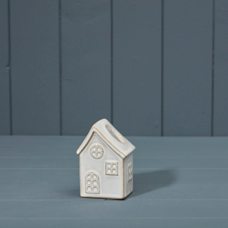 Ceramic House Candle Holder Small