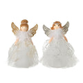 Christmas Tree Top Fairys With Silver & Gold Wings
