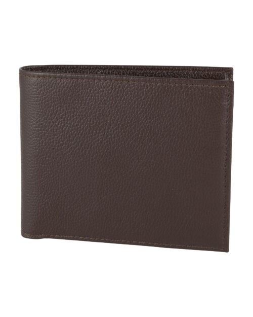 Leather Classic Wallet Brown with RFID