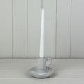 White Ceramic Candle Holder