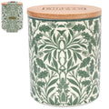 William Morris Acorn Canister Medium Wood Lid