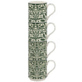 William Morris Acorn Stacking Mug Set of 4