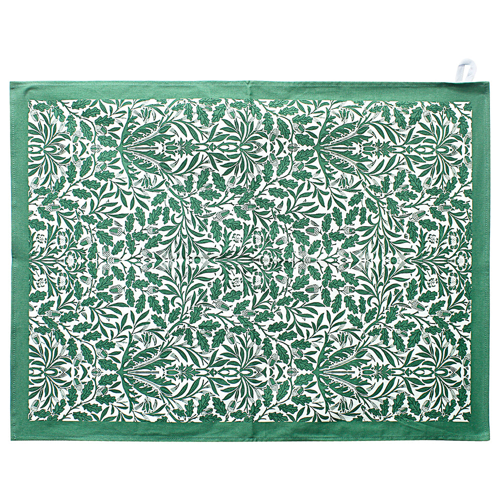 William Morris Acorn Tea Towel