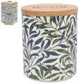 William Morris Willow Bough Canister Wood Lid