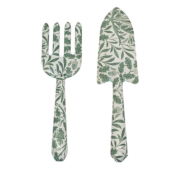 William Morris Garden Gift Set Acorn Trowel and Fork