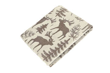 Winter Scene Fleece Throw