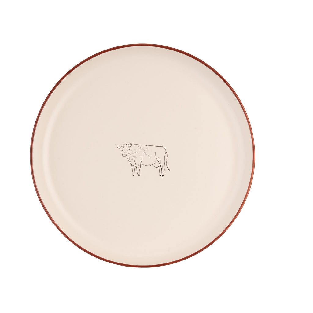 Woodbury Lane Cow Dinner Plate