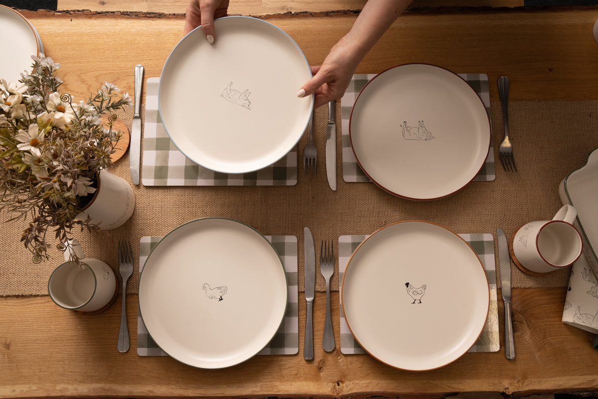 Woodbury Lane Cow Dinner Plate